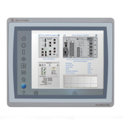 PLC 2711P-RDB10C PANELVIEW DISPLAY MODULE