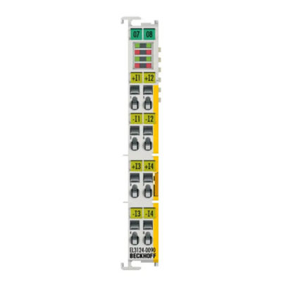 Het 4-kanaal van BECKHOFF EL3124-0090 EtherCAT Analoge Inputmodule