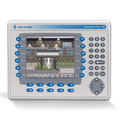 DE GRAFISCHE TERMINALmodule VAN PLC 2711P-B7C1D2 PANELVIEW